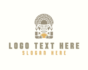 Taqueria - Aztec Taco Taqueria logo design