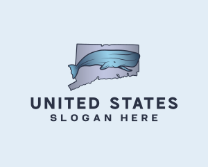 Connecticut Sperm Whale logo design