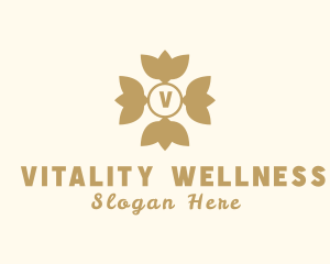 Floral Lotus Wellness Salon logo design