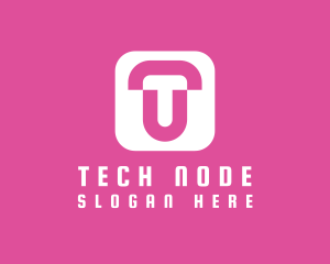 Tech Mobile App logo design