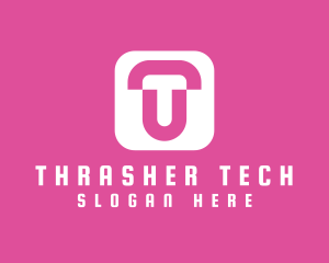 Tech Mobile App logo design