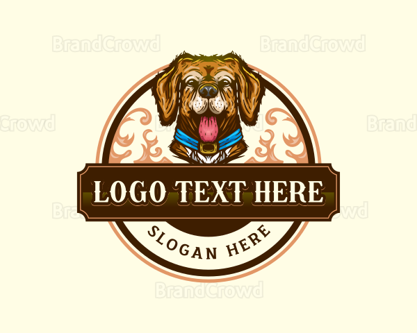 Puppy Dog Pet Logo