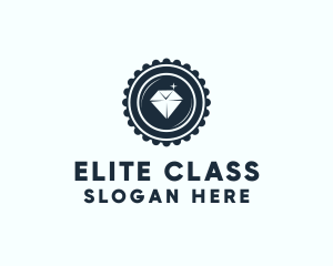 Diamond Jewelry Badge logo design