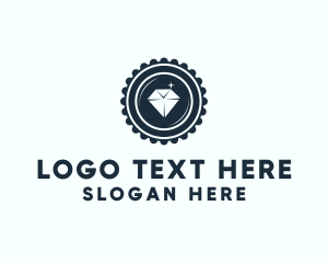 Diamond Jewelry Badge Logo