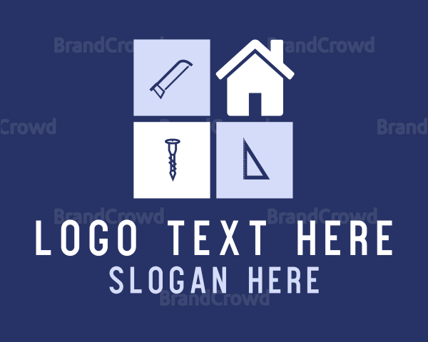 Home Builder Construction Logo