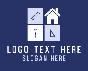 Fixing - Home Builder Construction logo design
