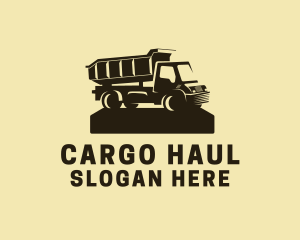 Dump Truck Vehicle logo design