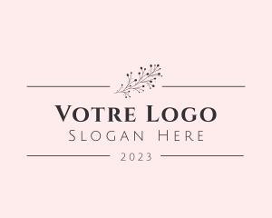 Eco Floral Wellness Logo