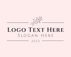 Text - Eco Floral Wellness logo design