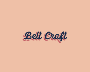 Retro Pop Craft logo design