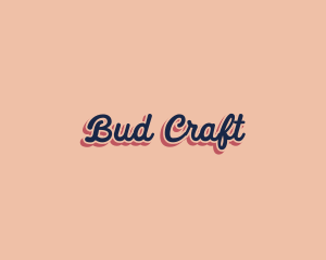 Retro Pop Craft logo design