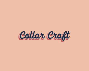 Retro Pop Craft logo design