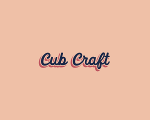 Retro Pop Craft logo design