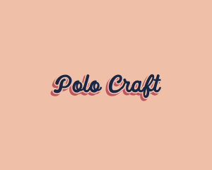 Retro Pop Craft logo design