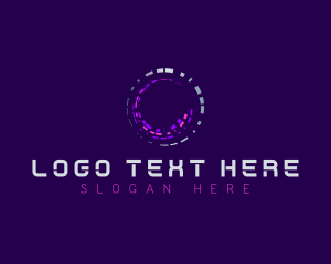 Light - Tech Company Letter C logo design