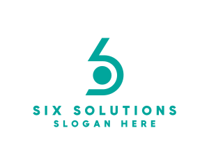 Six - Corporate Firm Number 6 logo design