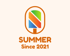 Popsicle Stick Badge logo design