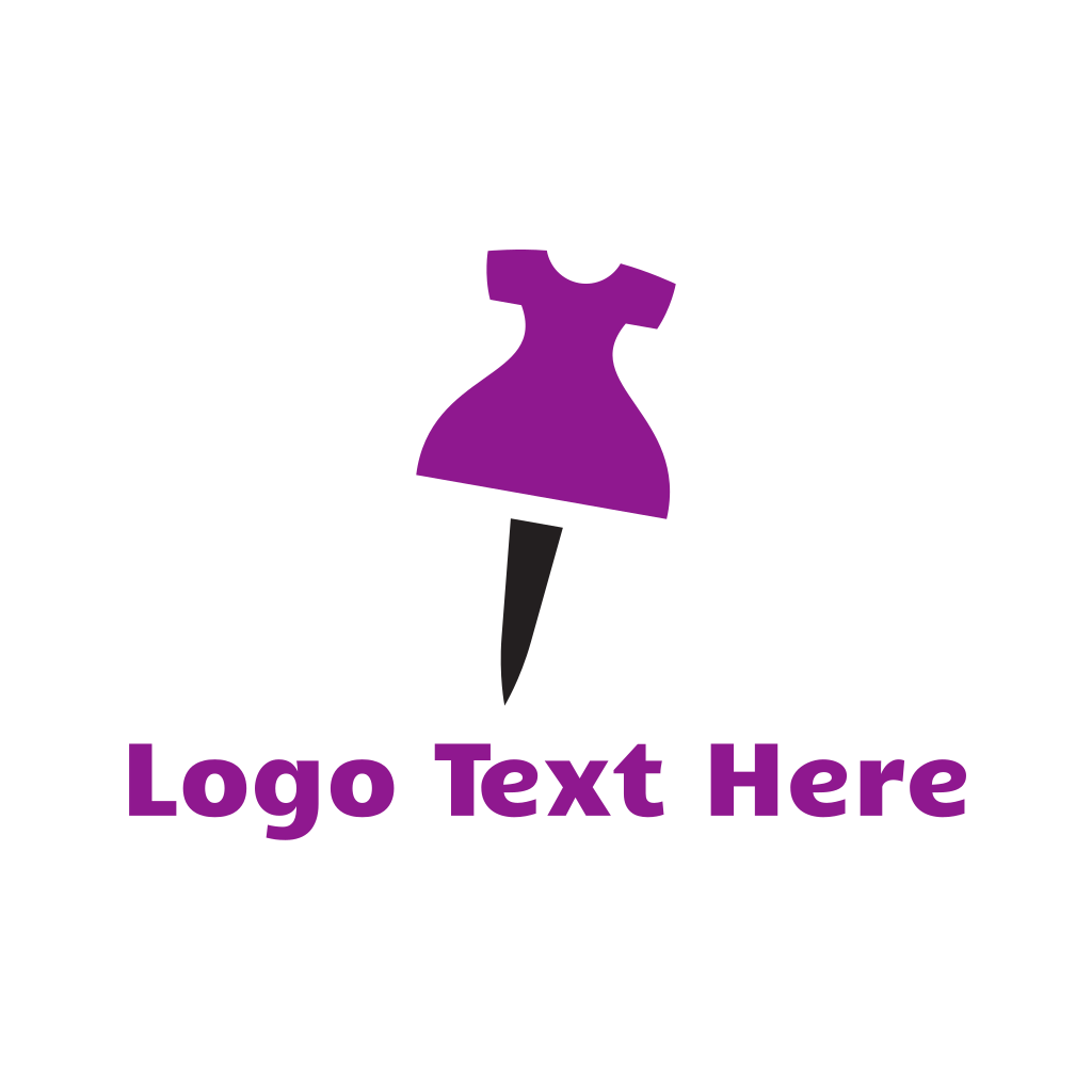Dress Pin Logo | BrandCrowd Logo Maker | BrandCrowd