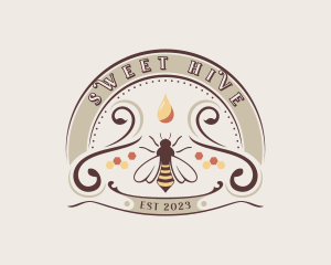Honeycomb - Eco Honeycomb Bee logo design