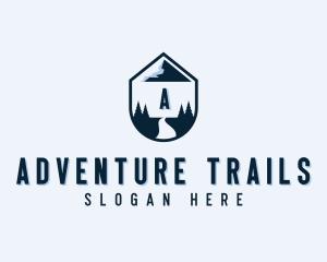 Forest Mountain Road logo design