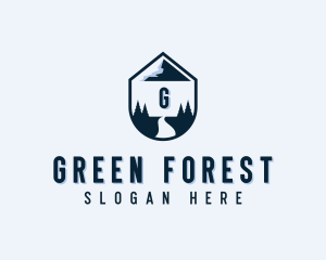 Forest Mountain Road logo design