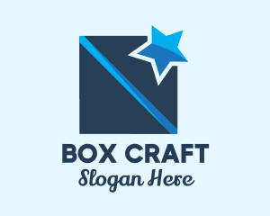 Packaging - Blue Star Box logo design