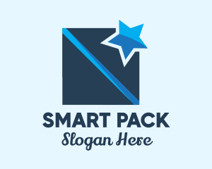 Packaging - Blue Star Box logo design