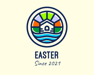 Multicolor - Colorful Beach House logo design