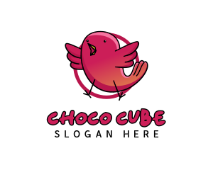 Ecology - Red Bird Chick logo design