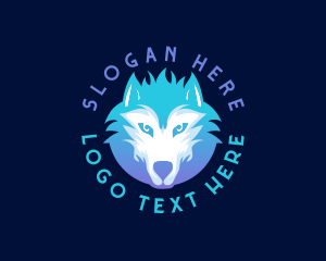 Peta - Wolf Wildlife Animal logo design