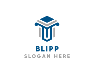Modern Professional Pillar Logo