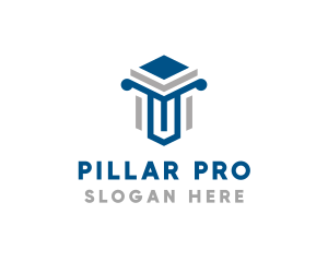 Modern Professional Pillar logo design