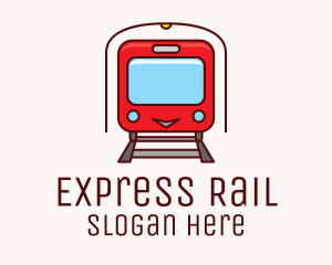 Railway - Train Rail Railway logo design