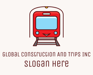 Subway - Train Rail Railway logo design