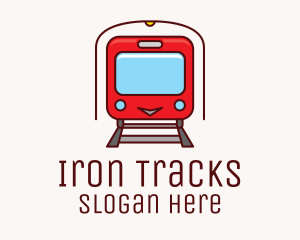 Railroad - Train Rail Railway logo design