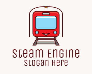 Locomotive - Train Rail Railway logo design