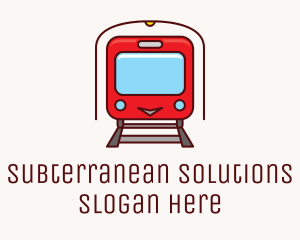 Underground - Train Rail Railway logo design