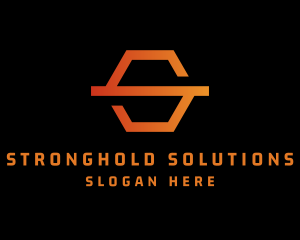 Generic Hexagon Letter S logo design