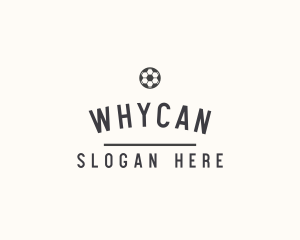 Play - Soccer League Wordmark logo design