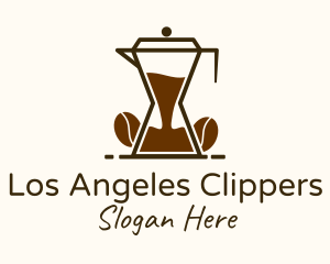Hourglass Coffee  Pitcher  Logo