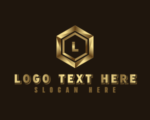 Hexagonal - Luxury Hexagon Corporate logo design