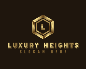 Luxury Hexagon Corporate logo design