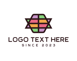 Abstract Geometric Symbol Logo