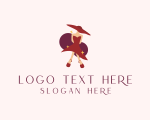 Seamster - Fashion Lady Apparel logo design