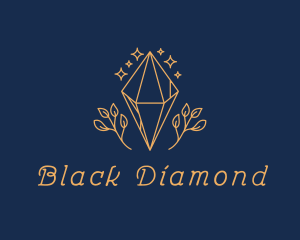 Diamond Leaf Nature logo design