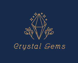 Diamond Leaf Nature logo design