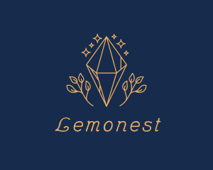 Jewellery - Diamond Leaf Nature logo design