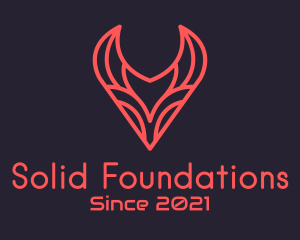 Buffalo - Bull Horns Gamer logo design
