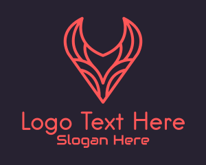 Bull Horns Gamer  Logo