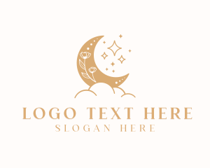 Holistic - Moon Floral Jeweler logo design
